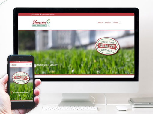Hoosier Lawn Maintenance – website design