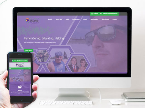 Nicholas A Brletic Foundation – website design