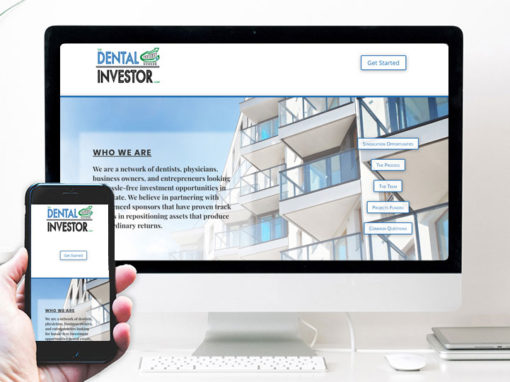 The Dental Investor – website design
