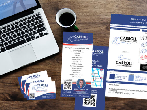 Carroll Foot and Ankle Clinic – logo and branding